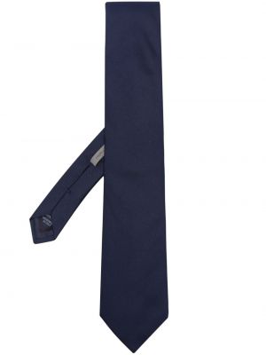 Selyem nyakkendő Corneliani kék