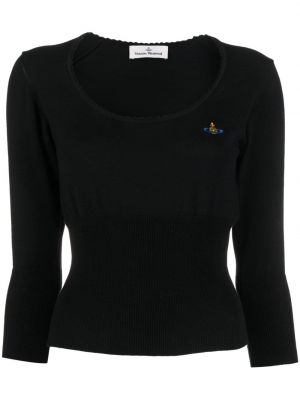 Пуловер Vivienne Westwood черно