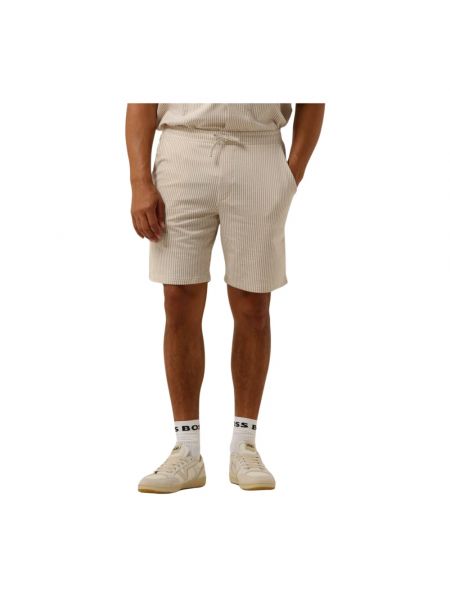 Jersey shorts Selected Homme beige