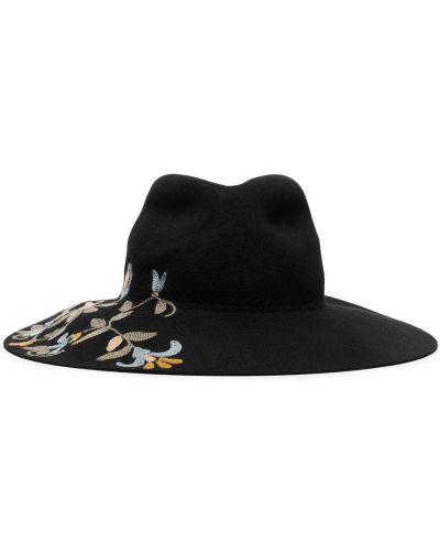 Sombrero con bordado Etro negro