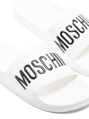 Polobotky Moschino bílé