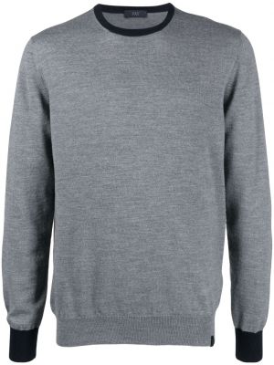 Pull en tricot Fay gris
