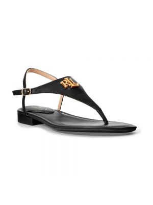 Sandale ohne absatz Ralph Lauren schwarz