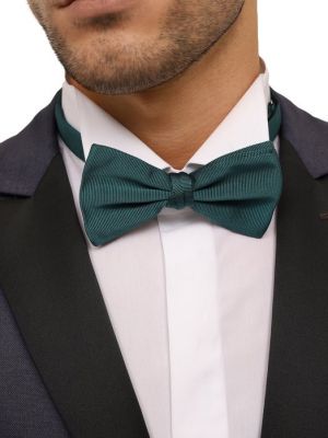Хлопковый шелковый галстук Altea зеленый