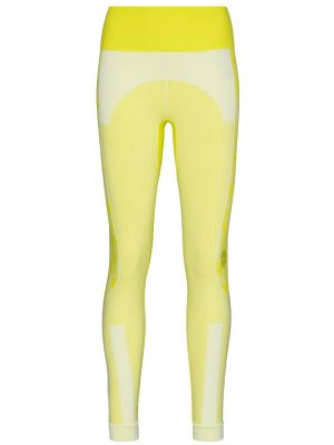 Legginsy Adidas By Stella Mccartney żółte