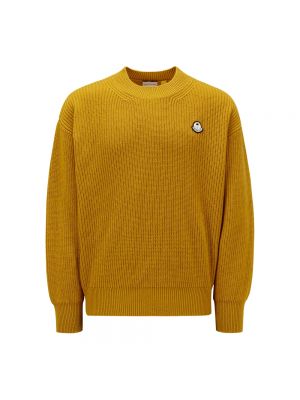 Sweter Moncler żółty