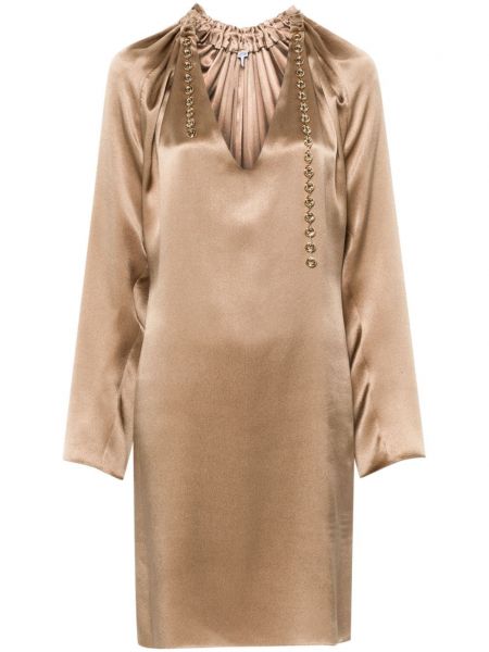 Svilena mini haljina Loewe