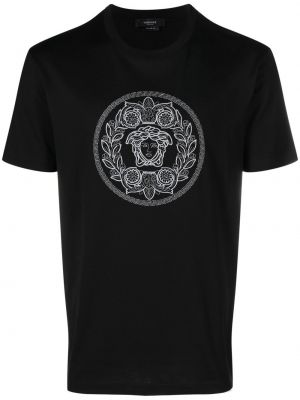 T-shirt Versace svart