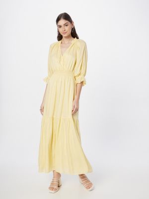 Μάξι φόρεμα Ibana κίτρινο