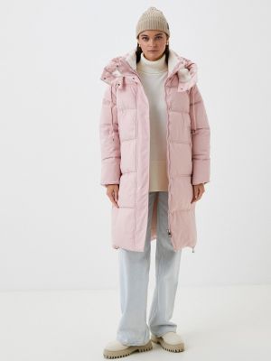 Утепленная куртка Moki розовая