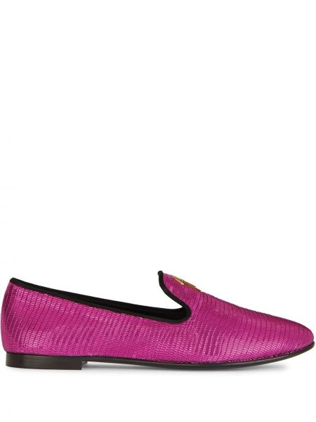 Loafers Giuseppe Zanotti růžové