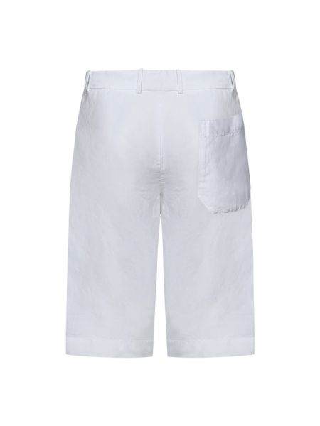 Pantalones cortos de lino Malo blanco