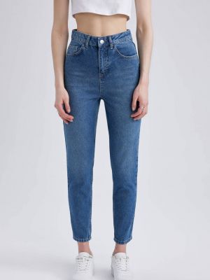 Priliehavé džínsy Defacto modrá