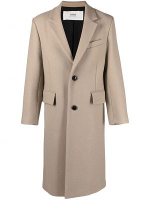Παλτό με κουμπιά Ami Paris μπεζ