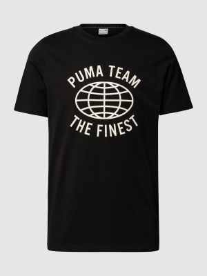 Koszulka z nadrukiem Puma Performance czarna