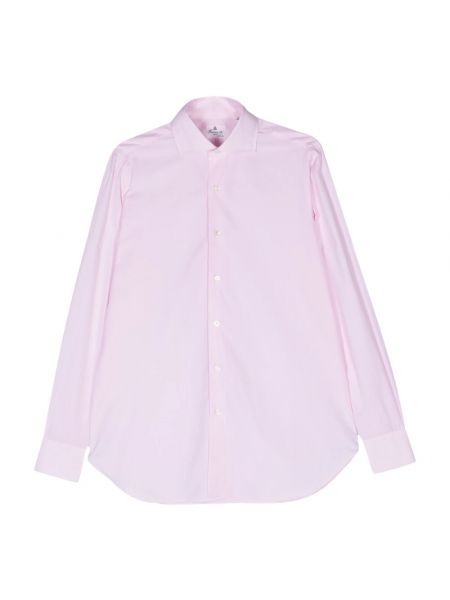 Koszula bawełniana Finamore różowa