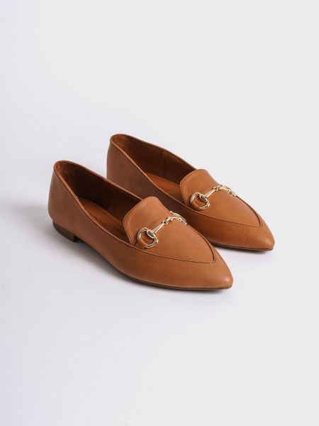 Kožne cipele sa špic vrhom Capone Outfitters