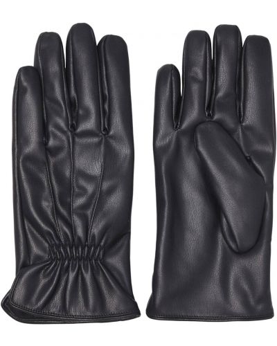 Γάντια Jack & Jones μαύρο