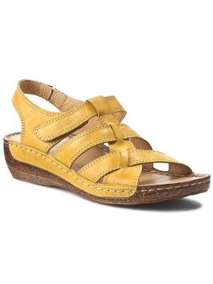 Sandále Waldi žltá