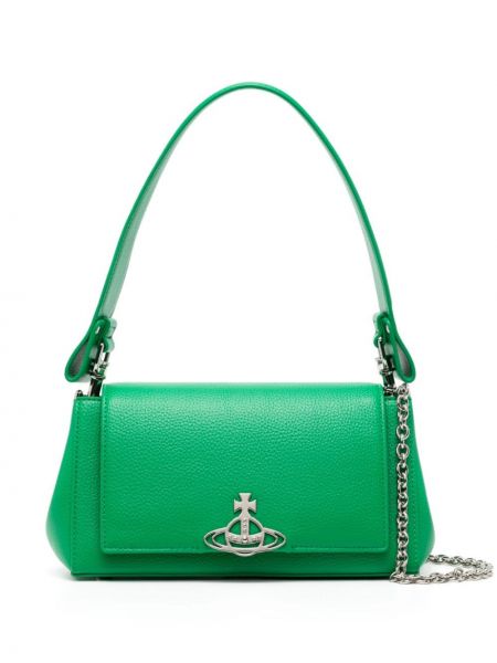 Τσάντα ώμου Vivienne Westwood πράσινο