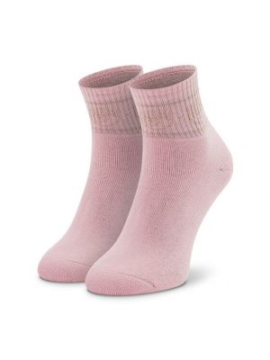 Ψηλές κάλτσες Chiara Ferragni ροζ