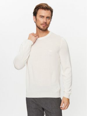 Пуловер Boss бяло
