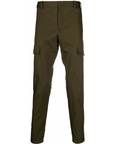 Pantalones cargo slim fit Pt01 verde