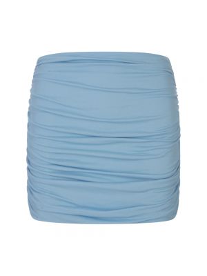Mini spódniczka Tory Burch niebieska