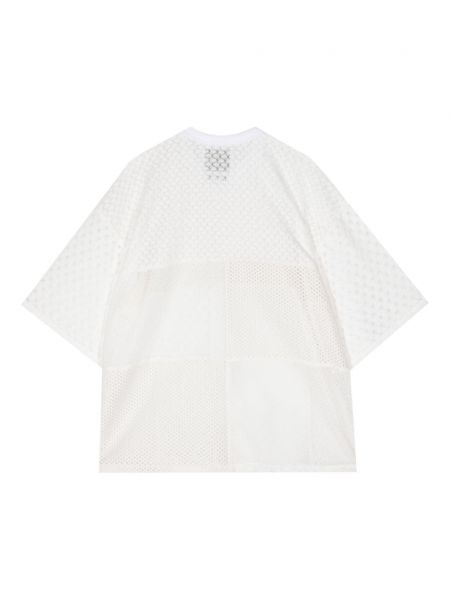 Mežģīņu t-krekls Yoshiokubo balts