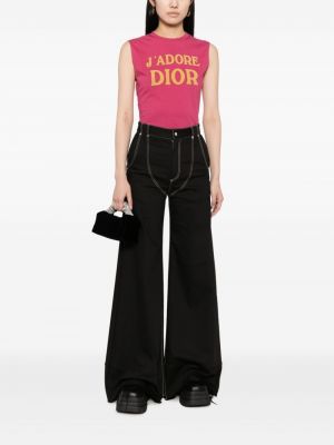 Top z dżerseju Christian Dior