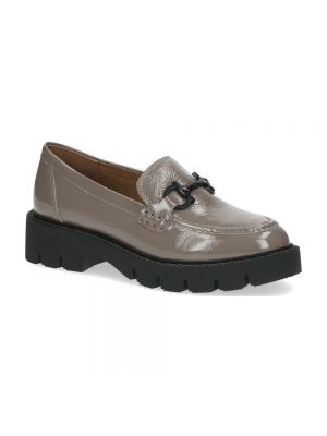 Beżowe loafers Caprice