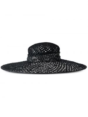 Kepurė su blizgučiais Maison Michel juoda