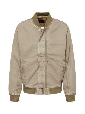 Giacca bomber Abercrombie & Fitch cachi