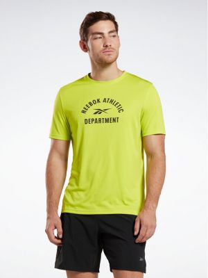 T-shirt Reebok giallo