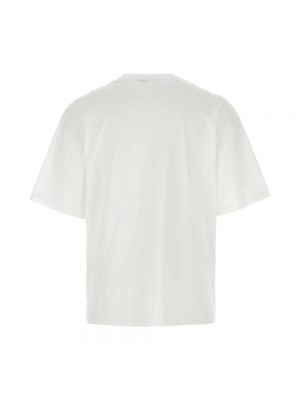 Koszulka bawełniana oversize Ambush biała