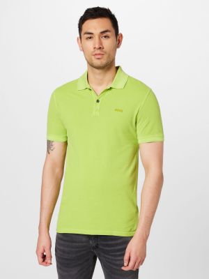Поло тениска Boss Casual зелено