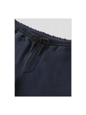 Pantalones de chándal ajustados Woolrich azul