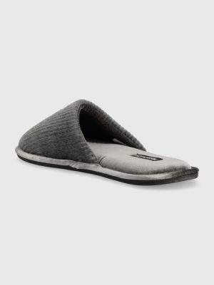 Pantofle Emporio Armani Underwear šedé