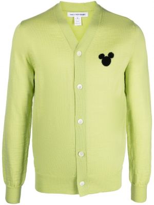 Pullover mit v-ausschnitt Comme Des Garçons Shirt grün