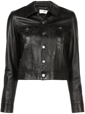 Джинсовая куртка Saint Laurent, черный