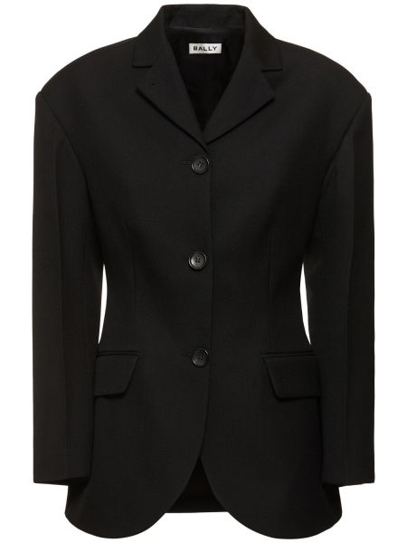 Ull blazer Bally svart