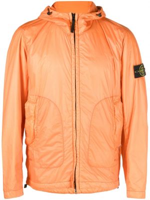 Jacka med huva Stone Island orange