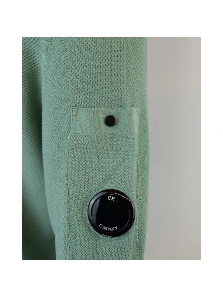 Jersey de tela jersey de cuello redondo C.p. Company verde