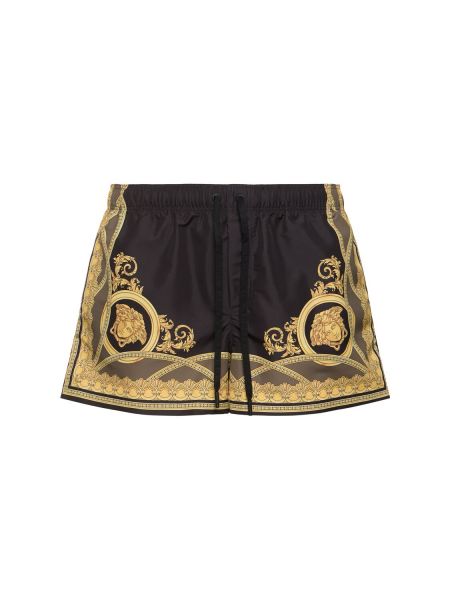 Nylon shorts Versace svart