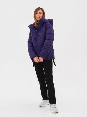 Утепленная демисезонная куртка Gerry Weber фиолетовая
