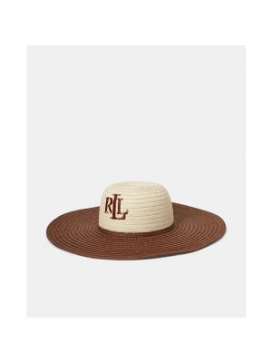 Sombrero Lauren Ralph Lauren marrón