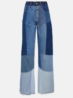 Jeans baggy Marine Serre blu