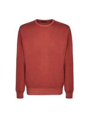 Sweter Dell'oglio czerwony