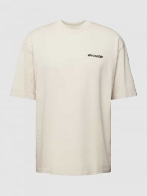 Koszulka z nadrukiem oversize Pegador biała