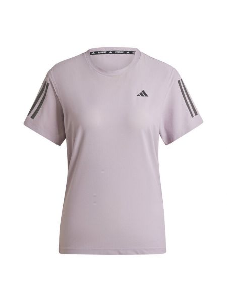 Беговая рубашка Adidas Performance фиолетовая